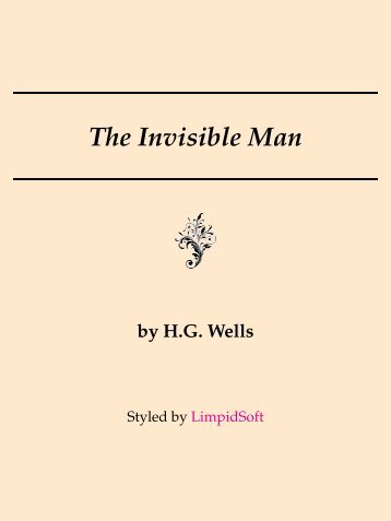 The Invisible Man - LimpidSoft