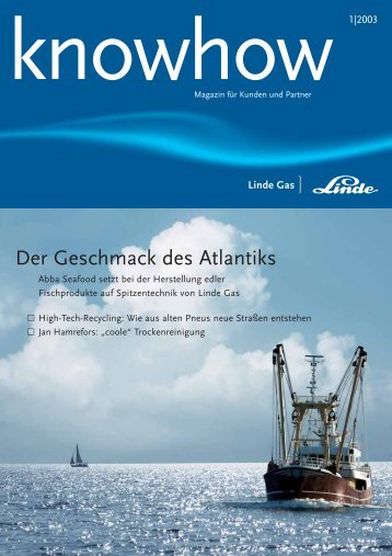 Ausgabe 01 2003 (PDF, 815,1Kb) - Linde Gas