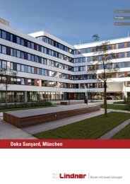 Projektreport Deka Sunyard, München - Lindner Group