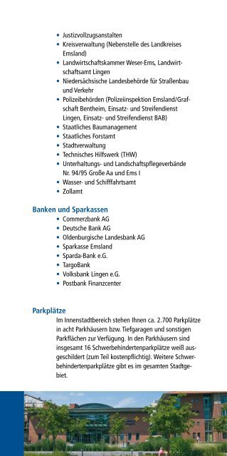 Die Broschüre Daten und Fakten steht hier zum ... - Stadt Lingen