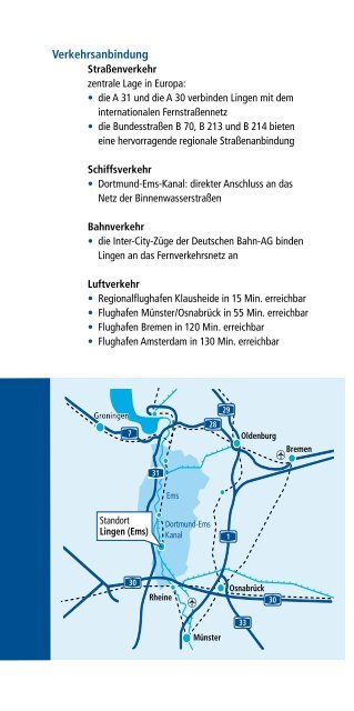 Die Broschüre Daten und Fakten steht hier zum ... - Stadt Lingen