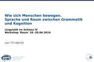 Präsentation - Institut für deutsche Sprache und Linguistik