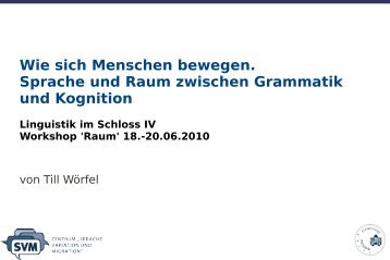 Präsentation - Institut für deutsche Sprache und Linguistik