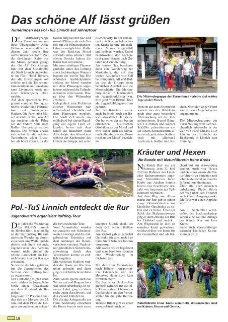 Linfo 07/2013 - Stadt Linnich