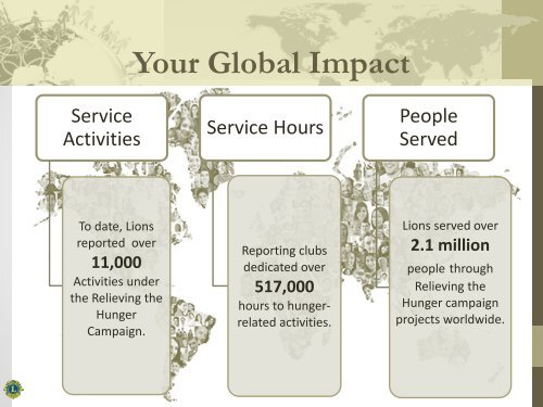 Presentation - Lions Clubs International