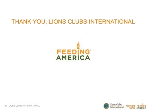 Presentation - Lions Clubs International