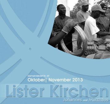 Ausgabe 69 - Oktober/November 2013 - Lister Kirchen