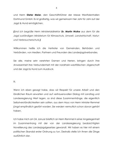 Rede Jagd Hund Eroeffnung.pdf - Landesjagdverband NRW