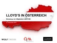 Lloyd's in Deutschland