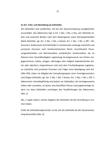 Vernehmlassung - Landesverwaltung Liechtenstein
