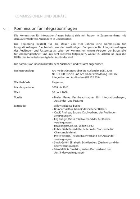 Staatskalender - Landesverwaltung Liechtenstein