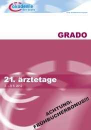 Grado Kern 2012_v1.qxp - Österreichische Akademie der Ärzte