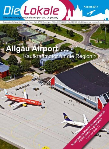 Download Ausgabe August 2013 - Lokale Zeitung Memmingen