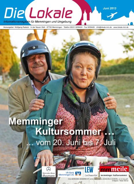 Memminger Kultursommer … - Lokale Zeitung Memmingen