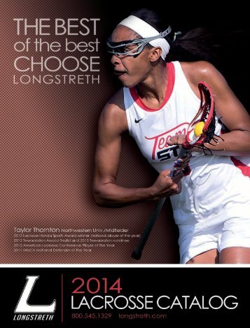 2014 Lacrosse Catalog - Longstreth.com