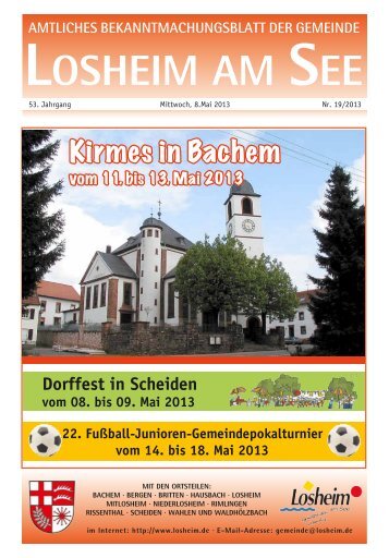 Bachem - Gemeinde Losheim am See