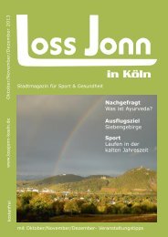 Nachgefragt Was ist Ayurveda? - LOSS JONN in Köln