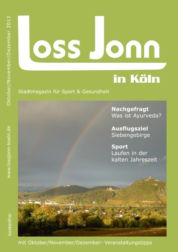 Nachgefragt Was ist Ayurveda? - LOSS JONN in Köln