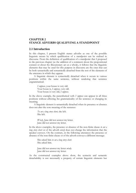 chapter 2 stance adverbs qualifying a standpoint - LOT publications