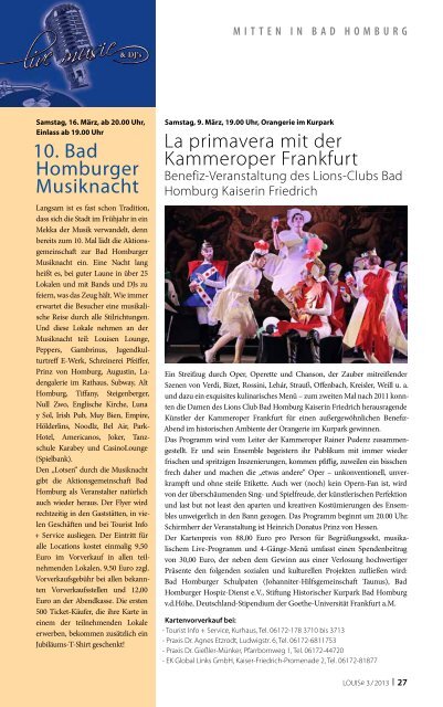 PDF-Download - LOUISe Magazin Bad Homburg