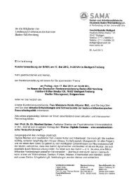 130502 einladung kuratoriumssitzung sa... - LPK Baden-Württemberg