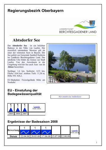 badewasserqualit_t_0.. - Landratsamt Berchtesgadener Land