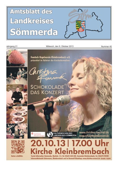 Amtsblatt 40-2013 - Landkreis Sömmerda