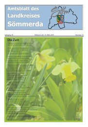 Amtsblatt 10-2010 - Landkreis Sömmerda