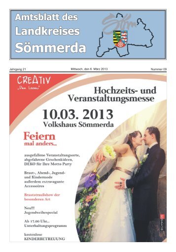 Amtsblatt 09-2013 - Landkreis Sömmerda