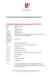 Protokoll FV 2011 - beim LSO