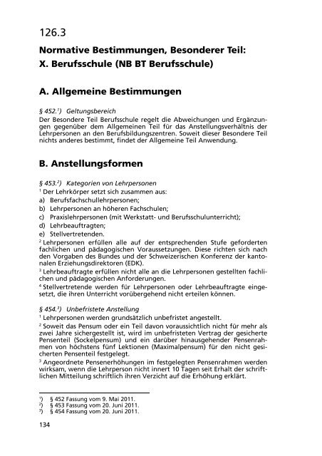 126.3 Gesamtarbeitsvertrag (GAV) - LexFind