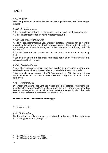 126.3 Gesamtarbeitsvertrag (GAV) - LexFind