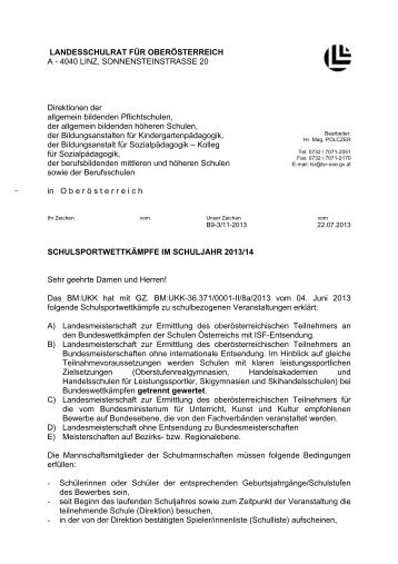 PDF-Dokument - Landesschulrat für Oberösterreich