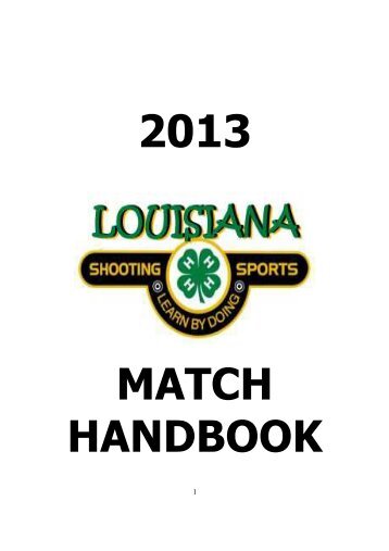 2013 Handbook - The LSU AgCenter