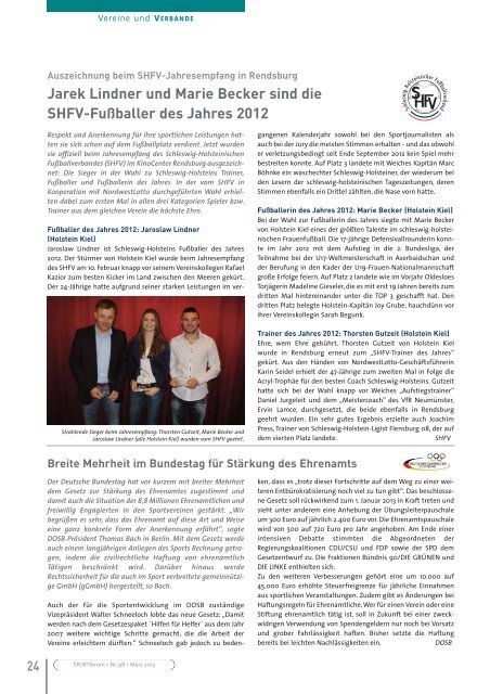 Lauritz Schoof: Sportler des Jahres 2012 in Schleswig-Holstein ...