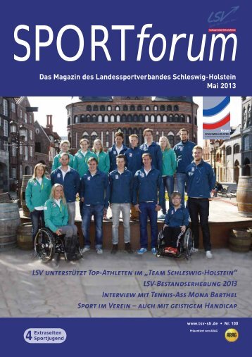LSV unterstützt Top-Athleten im „Team Schleswig-Holstein“ LSV ...