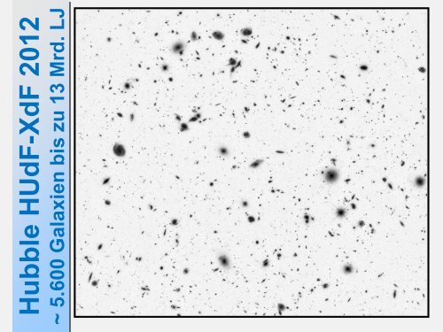 vom Sonnensystem zum Rand des Universums