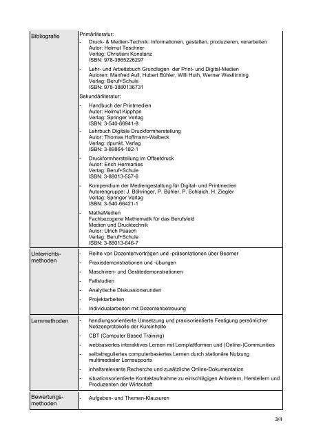 Programmes de formation menant au brevet de technicien supérieur ...