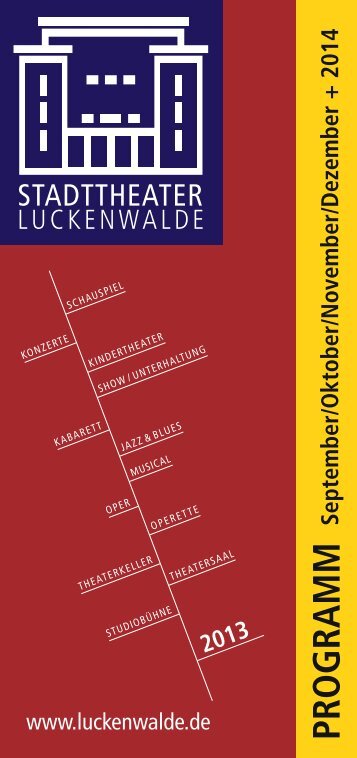 PROGRAMM - Stadt Luckenwalde