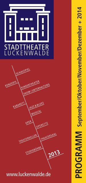 PROGRAMM - Stadt Luckenwalde