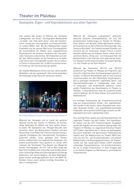 Kulturbericht 2012 (pdf, 5.6 MB) - Ludwigshafen