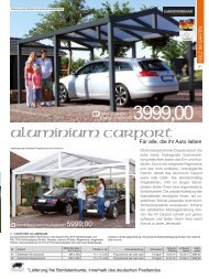 Aluminium Carport