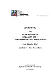 Begründung - Landkreis Lüchow-Dannenberg