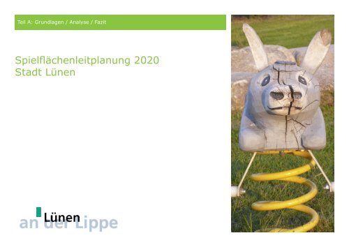 Spielflächenleitplanung 2020 Stadt Lünen