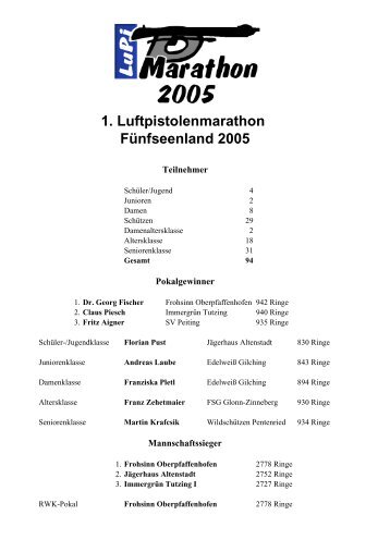 LPM5SL_2005.pdf - Luftpistolenmarathon Fünfseenland
