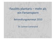 Fasziitis plantaris – mehr als ein Fersensporn - LUKS