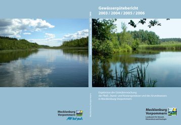 Gewässergütebericht M-V 2003 - 2006 - Landesamt für Umwelt ...