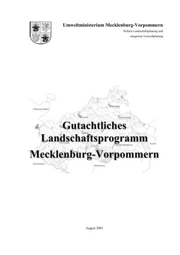 Gutachtliches Landschaftsprogramm (GLP) - Landesamt für Umwelt ...