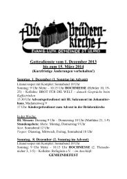 Der aktuelle Gottesdienstplan für St. Ulrici-Brüdern - Luther in ...