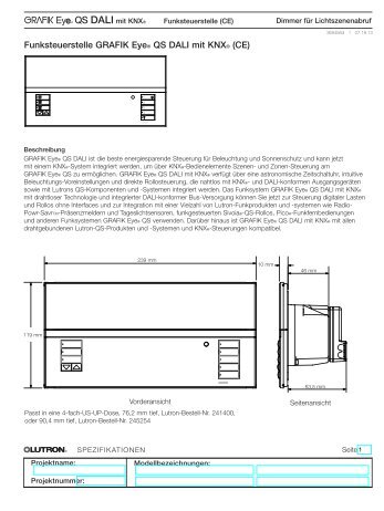 DALI mit KNX - Lutron